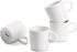 Sweese 409.401 Porcelain Espresso Cups - 3.5 Ounce - Set of 4, White
