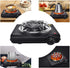 Single Hot Plate Charcoal Coal Burner Electric Stove Portable Fast Heating with Adjustable Temperature Control & Stainless Steel Grill for Cooking Camping (1000W)