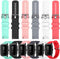 RuenTech 6-Pack Soft Silicone Bands Compatible with Donerton P22 P32 P36 &KALINCO P22 Smart Watch, Quick Release Replacement Bands Sport Straps for P22 Smart Watch Bands Women&Men