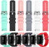 RuenTech 6-Pack Soft Silicone Bands Compatible with Donerton P22 P32 P36 &KALINCO P22 Smart Watch, Quick Release Replacement Bands Sport Straps for P22 Smart Watch Bands Women&Men