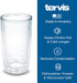 Tervis Made in USA Double Walled Ivory Ella Insulated Tumbler Cup Keeps Drinks Cold & Hot, 16oz, Pastel Ombre