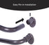 Eclipse EC Wrap Around Window Curtain Rod, 28-48", Espresso