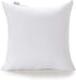 Acanva 16 x 16 Premium Hypoallergenic Polyester Stuffer Square Form Sham Throw Pillow Inserts, 16 in, White 2 Count