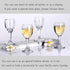 Shot Glasses, 1.75oz Mini Wine Glasses Set of 6, Cute Shot Glasses/Great for White and Red Wine/Wine Glass Clear/Tasting Glasses