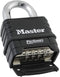 Master Lock-1178 Combination Padlock, Bottom, Black/Silver