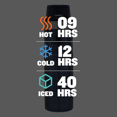 Stanley Classic Trigger Action Travel Mug 12, 16, 20 oz Hot & Cold Thermos Double Wall Vacuum Insulated Tumbler for Coffee, Tea & Drinks BPA Free Stainless-Steel