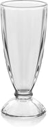 Libbey Fountain Shoppe Milkshake Glasses, Set of 6, Color-Clear