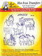 Horses Aunt Martha's Hot Iron Embroidery Transfer