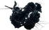 6 Artificial Black Roses Bouquets, 42 Black Roses (One Pack with 6 bouqets)
