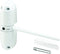 Prime-Line Astra KC10HD Safety Spring Door Closer by Prime-Line Easy to Install to Convert Hinged Doors to Self-Closing Diecast Construction (4-1/4? White, Non-Handed)