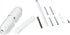 Prime-Line Astra KC10HD Safety Spring Door Closer by Prime-Line Easy to Install to Convert Hinged Doors to Self-Closing Diecast Construction (4-1/4? White, Non-Handed)