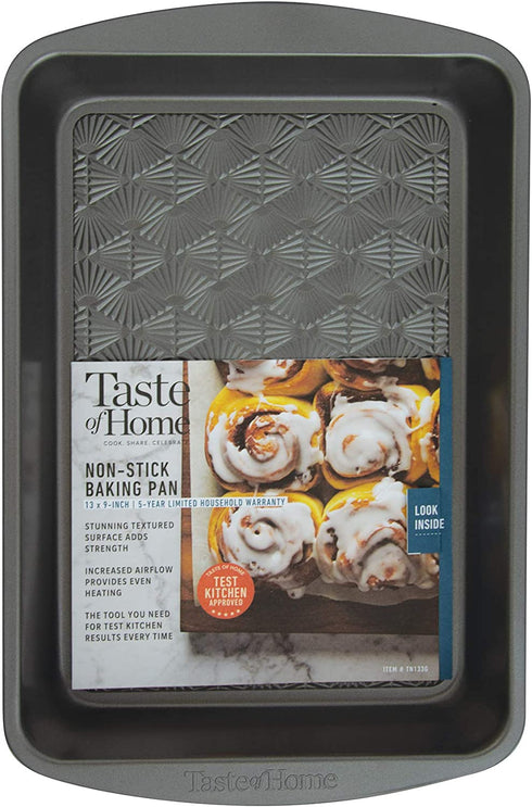Taste of Home 13 x 9 inch Non-Stick Metal Baking Pan