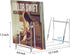 FEMELI Vinyl Record Storage Holder for 12 10 LP Album, Acrylic Record Display Stand for 24 Double LP Or 40-48 Single and Gatefold Albums