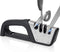 Labraca 4-in-1 Knife Sharpener, Best Chefs choice Knife Sharpener to Help Repair, Restore, and Polish Blades and Sscissor Sharpener, Black