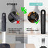 Silicone Spatula Turner for Nonstick Cookware - GEEKHOM 600°F Heat Resistant Flexible Kitchen Spatula, Small Cooking Utensils Non Scratch Spatulas, Accessory for Burger, Egg, Baking