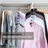Hangers Space Saving Clothes Hanger 2 Pack Swing Arm Non Slip Padded Coat Hanger 5 Layers Heavy Duty Stainless Steel Sweater Shirt Hanger Closet Storage Organizer