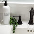 Soap Dispenser Bottles Farmhouse Decor Hands and Dishes 16 oz Plastic with Pump | Kitchen Sink, Bathroom| Rust Free and Shatter Proof | 2 Piece Reusable for Hand and Dish Liquid Soap