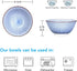 Cibeat 6 Pack 23 oz Premium Porcelain Bowls Set, 6 inch Cereal Bowls, Ceramic Bowls for Soup, Salad, Pasta, Rice, Large Capacity Ramen Bowls, Heat and Cold Resistant, Microwave and Dishwasher Safe