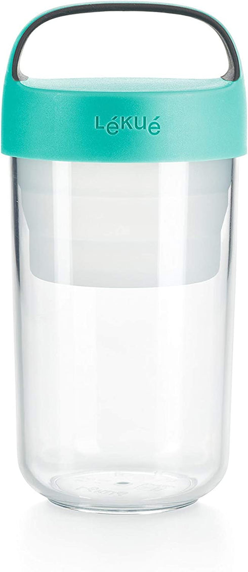 Lekue Food Storage Container, One Size, Turquoise