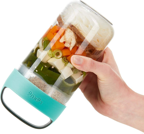 Lekue Food Storage Container, One Size, Turquoise