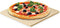 Cook N Home Pizza Grilling Baking Stone, 7.5"x7.5"x0.5" 6 pack, Cream