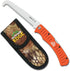 Outdoor Edge 4.5" Flip N' Zip Saw - Lightweight Folding Aluminum Handle Outdoor-Hunting Saw with 65Mn Spring Steel Blade and Triple Ground Saw Teeth for Bone and Wood with Mossy Oak Nylon Sheath