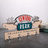 HYC Friends TV Show Merchandise Friends Central Perk Coffee Sign-Decorative Coat Rack for Wall Mount.