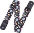 Q QINGGE Ukulele Strap Well made strap for Ukulele and kids' guitars (black)