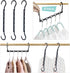 Hangers Space Saving, 20 Packs Magic Space Saving Clothes Hangers, Sturdy Plastic Clothes Hangers Organizer and Storage, Multifunctional Magic Hangers Closet Space Savers for Heavy Clothes Coats
