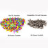 PartyPrints Extra Large Confetti Cannons - Pink 4 Pack Box, 18 Inch - Gender Reveal Party Favors - Eco Friendly, Biodegradable, Tissue Confetti Poppers
