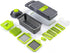 KEOUKE Vegetable Chopper Slicer Dicer - 12 -in -1 Onion Chopper Fruits Cutter Mandoline Slicer Food Chopper/Cutter with 7 Stainless Steel Blades, Adjustable Slicer & Dicer with Storage Container