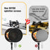 Splatter Screen for Cooking, Splatter Screen for Frying Pan,13? Multi-Use Hot Oil Splash Guard W Fish Scale Rag × 2, Drain Board, Non-Stick, Food Safe & Heat Resistant Universal Pan Cover