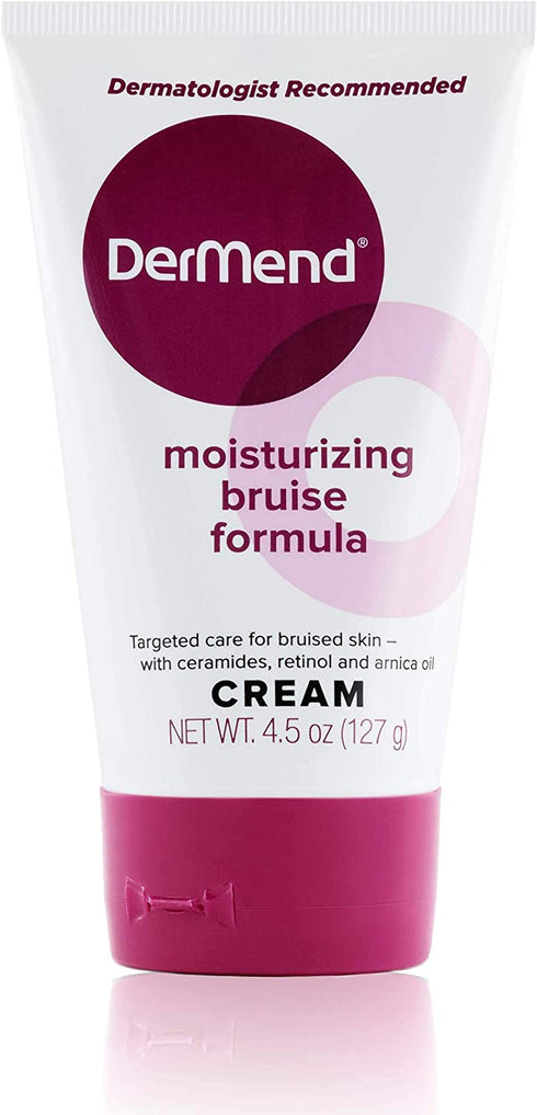 Dermend Moisturizing Arnica Montana Bruise Cream: Vitamin K Moisturizer Formula to Reduce the Appearance of Bruising - Restore, Rejuvenate & Repair Thin, Bruised Skin on Arms, Legs & Hands - 4.5 Oz