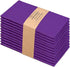 Ruvanti Kitchen Cloth Napkins 12 Pack 18X18 Inch Dinner Napkins Soft, Comfortable, Reusable Napkins, Durable Linen Napkins, Perfect Table Napkins, Purple Napkins for Dinners, Parties & Wedding.