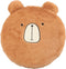 CHDN Memory Foam Seat Cushion Anti-Slip Cute Animal Cover Soft Round Stool Cushion Chair Pad Floor Mat 16 Inch (Bear)