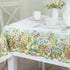 Benson Mills Easter Spillproof Fabric Tablecloth, Indoor/Outdoor Use, for Easter and Spring (Blooming Bunnies, 60" X 104" Rectangular)