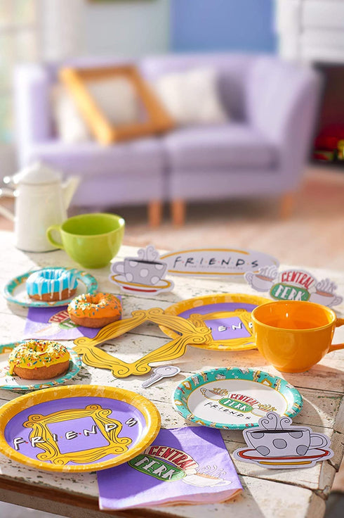 American Greetings Friends Party Supplies, Dessert Plates (36-Count)
