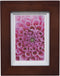 Gallery Solutions Wall Mount Double Mat Picture Frame, 4" x 6" With Mat or 5" x 7" Without Mat, Walnut,17FW1477