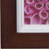 Gallery Solutions Wall Mount Double Mat Picture Frame, 4" x 6" With Mat or 5" x 7" Without Mat, Walnut,17FW1477