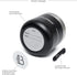 BLUE BUS BUNKER Smell Proof 500ML Jar Airtight Container - Multipurpose Bunker for Keeping Herb, Spice, Coffee, & Tea Fresh, Airtight Storage Canister with Moisture Bag, Magnet Stand, & Pen (Black)