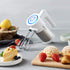 Hand Mixer, LINKChef Hand Mixer Electric 5 speed beater for Whipping + Mixing Cookies, Brownies, Cakes, Dough, Batters, Meringues & More