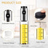 Lauon Oil Sprayer for Cooking, 100ml Olive Oil Dispenser for Air fryer, Kitchen Utensils Oil Glass Bottle for Salad, BBQ, Baking, Roasting, Grilling