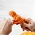 Tovolo Dino Ice Pop Molds, Flexible Silicone, Easily-Removable, Dishwasher Safe, Set of 4 Popsicle Makers with Sticks