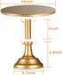 Miukage Cake Stand, Adjustable Height Cake Stands, High-end Wedding Cake Stand, Metal Gold Cake Stand Suitable for Graduation Ceremonies, Birthday Parties, Home Decoration