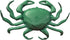 Jet Creations Inflatable Animals 20" Wide Pack of 4 Crab, Supplies Party Favors, Gifts an-CRAB4, Multi