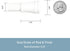 Kenney Rogers No Tools Tension Window Curtain Rod, 48-84, White