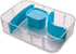 PackIt Flex Bento Food Storage Container, Tropical Blue