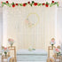 Champagne Tulle Sheer Backdrop Curtains for Parties Birthday Wedding Ceremony Bridal Shower Baby Shower Photo Booth Background Wall Decorations 10 ft X 7 ft