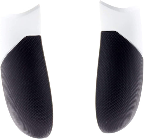 Deal4GO Replacement Right Left Soft Touch Rubberized Side Rails Rear Handle Grips for Xbox One Elite Controller 1698 (White) (Third-Party)