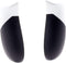 Deal4GO Replacement Right Left Soft Touch Rubberized Side Rails Rear Handle Grips for Xbox One Elite Controller 1698 (White) (Third-Party)